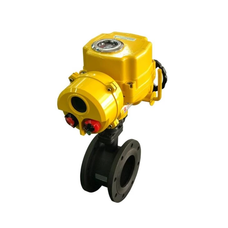 Electric High Performance Flange Butterfly Valve