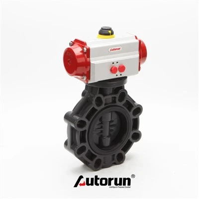 Pneumatic PVC Npauj Npaim Valve